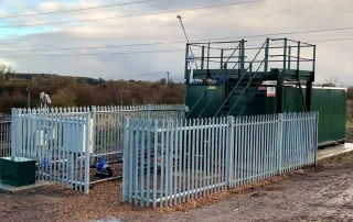 Sutton Wick Pump Electrification general view.