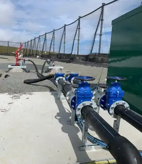 New landfill cell equipment