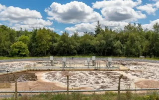 Deep Moor Landfill leachate treatment plant refurbishment.