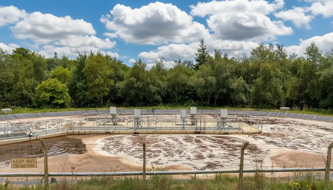Deep Moor Landfill leachate treatment plant refurbishment.