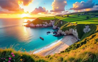 Sunny beach image